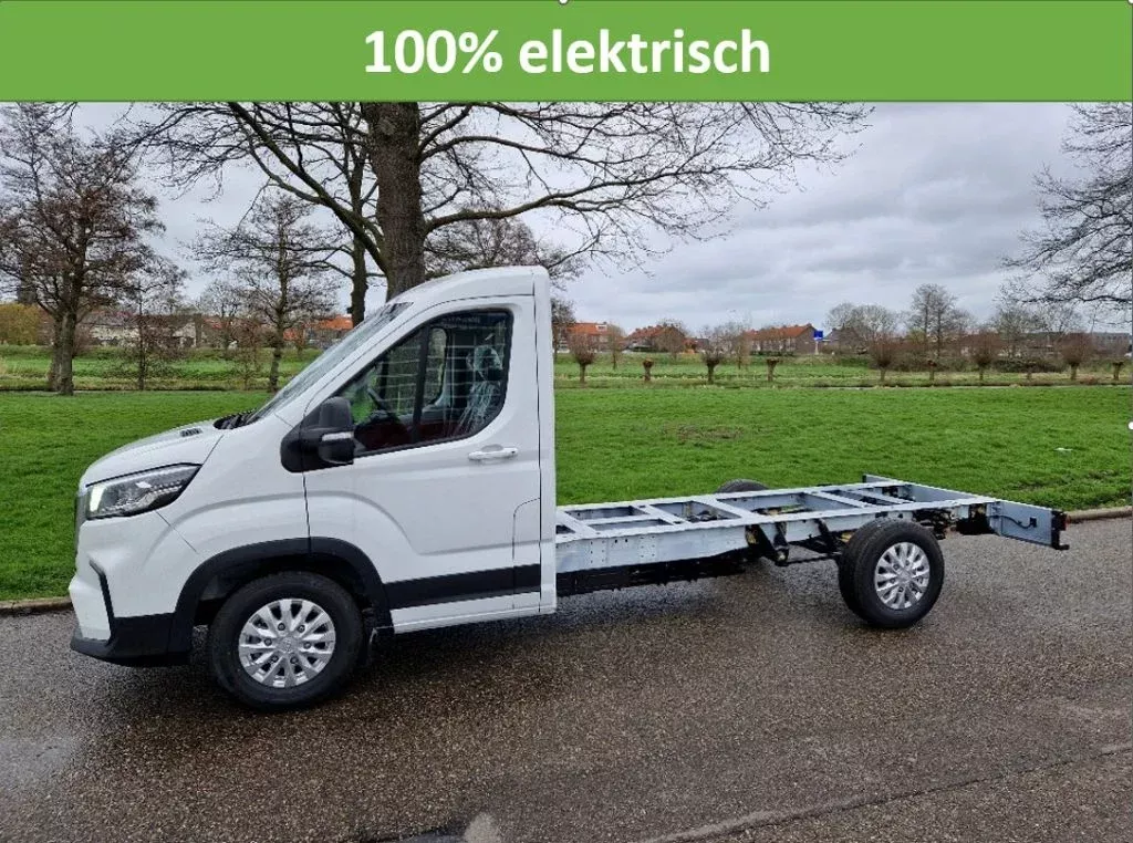 Maxus Deliver9 100% Elektrische chassis cabine E-Deliver 9 Chassis L3 / L4